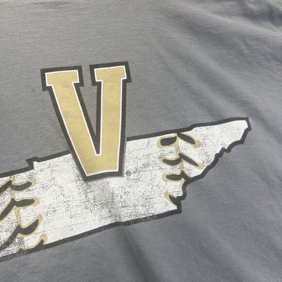 Vanderbilt University Commodore Baseball Unisex Tshirt 3XL Comfort Colors TN - Picture 12 of 13